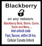 BLACKBERRY UNLOCK CODE IMEI FAST & SECURE, within 24 Hours* Blackberry Torch 9850 9810 9800 Storm 9500, 9530, 9550, 9570