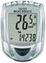 Cateye CC-MC100W Micro Wireless 10-Function Bicycle Computer (Silver)