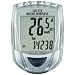 Cateye CC-MC100W Micro Wireless 10-Function Bicycle Computer (Silver)