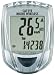 Cateye CC-MC100W Micro Wireless 10-Function Bicycle Computer (Silver)