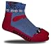 SS series, Bikapelli, crimson/navy, anklet sports cycling biking hiking running socks SS series, Bikapelli, crimson/navy, anklet sports cycling biking hiking running socks