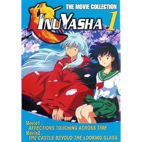 InuYasha - Movie 1 Affections Touching Across Time + Movie 2 The Castle Beyond The Looking Glass Anime DVD