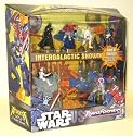 AttackTix Battle Figure Game - Star Wars vs. Transformers