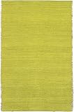 Art Hand-woven Contemporary Rectangular 2? x 3? Rug by Chandra Rugs