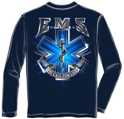 On Call For Life - EMS Long Sleeve T-Shirt