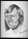 1974 Paul Splittorff Kansas City Royals Lithograph