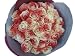紅白のバラ・JAPAN　30本の花束