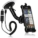 Wicked Chili KFZ Halterung Quick-Fix f�r Samsung Galaxy S II i9100 - Autohalterung 360� drehbar, vibrationsfrei mit KFZ Ladekabel (12V, 24V, 1000mAh)