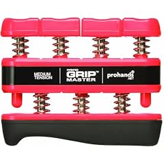 Pro Hands Fingertrainer Gripmaster  medium , Red