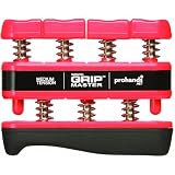 Gripmaster Hand Exerciser Red, Medium Tension (7-Pounds per Finger) ~ Gripmaster