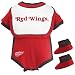 Reebok Detroit Red Wings Red Infant Three Piece Gift Set