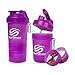 SmartShake Original Bottle, 20 oz Shaker Cup, Neon Purple