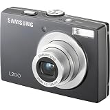Samsung L200 10MP Digital Camera with 3x Optical Zoom (Black)