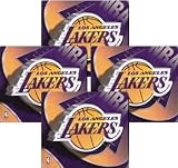 Los Angeles Lakers Officially Licensed Coaster Set of 4
