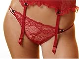 Verde Veronica Florance Dual Strap Lace Thong