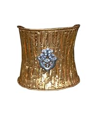 925 Sterling Silver Gold Plated Vermeil Mesh Cuff Bangle Bracelet Cz Jewelry