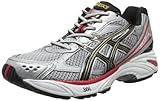 ASICS Men's Gel Foundation 8 Running Shoe,Lightning/Black/True Red,11 M US