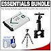 Essentials Bundle for Sony Action Cam HDR-AS30V, AS15 & AS10 Camcorders with NP-BX1 Battery + Handlebar Bike Mount + Flex Tripod + Accessory Kit
