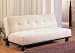 Beige Finish Futon Sofa Bed Klik Klak by Coaster Furniture