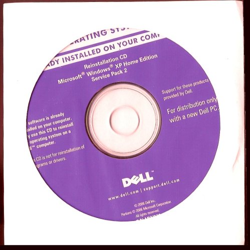 Dell Microsoft Windows XP Home Edition SP2 Reinstallation CD 2006