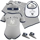 Majestic New York Yankees Newborn Rookie of the Year 5 Piece Gift Pack