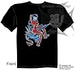 Size XXL, Tattoo Gun Girl, Pinup Girl, Custom Culture T Shirt, New, Ships within 24 hours