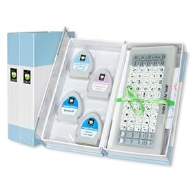 Cricut 29-0575 Cartridge Storage Box, Blue