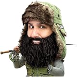 Beard Head&reg; - The Original Barbarian Trapper Knit Beard Hat