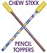 CHEW STIXX PENCIL TOPPERS