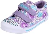 Skechers Twinkle Toes Lookies Baby Buds Sneaker (Toddler),Lavender/Turquoise,8 M US Toddler