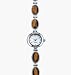 Avon Genuine Faceted Tigers Eye Link Watch