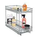 Lynk Professional 441121 11-by-21-by-17-Inch Roll-Out Chrome Double Drawer