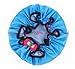 Shower Cap for Kids waterproof bath cap shower hat for children(light purple)
