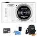 Samsung WB30F Smart Wi-Fi Digital Camera (white) deluxe kit with a 8GB card, Digpro case and a cleaning kit.
