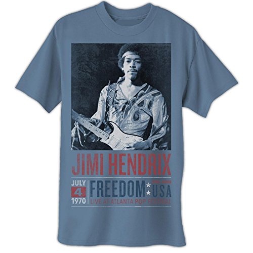 Jimi Hendrix - July 4 1970 Poster - Adult T-Shirt