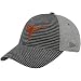 New Era Texas Longhorns Ladies Gray Jersey Stripe Adjustable Hat