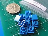 タクトスイッチキャップ＜12mm×12mm用　四角キャップ　青＞10個＜1sw-070＞