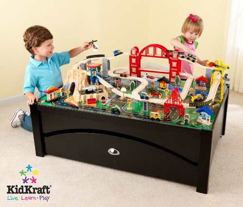 Kidkraft Metropolis Train Table and Set