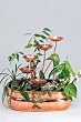 Five Leaf Copper Fountain Planter