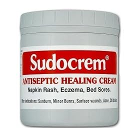 Sudocrem Antiseptic Healing Cream A Total of 1.25Kg - For nappy rash, eczema, bed sores, sunburn, minor burns, surface wounds, acne, chilblains.