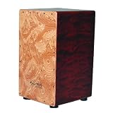 Tycoon Percussion 29 Series Bubinga Cajon With Makah Burl Front Panel