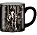 Silver Buffalo Elvis Presley Ceramic Mug, 14 Ounces, Black and White (LV4732)