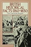 British historical facts, 1760-1830