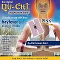 Qu-Chi Acupressure Band - Pink - Clinically Proven Relief Hayfever & Allergic Rhinitis
