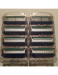 Health and Beauty: 8 Generic Replacement Blades for the Gillette Fusion - Generic