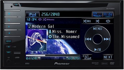 Pioneer AVH P 3100 2-DIN Moniceiver (DVD, 14,7 cm (5,8 Zoll)-Touchscreen, USB, iPod, 2 AV-Eingänge, Beleuchtungsfarbe einstellbar)