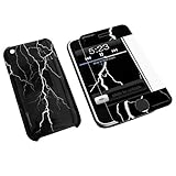 Konnet HardJAC Graffito Lightning pattern for iPhone 3G, 3G S Slim Case wit ....