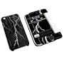 Konnet HardJAC Graffito Lightning Pattern for iPhone 3G/3GS Slim Case with Screen Protection Film - Protector in Customized Graphical Pattern