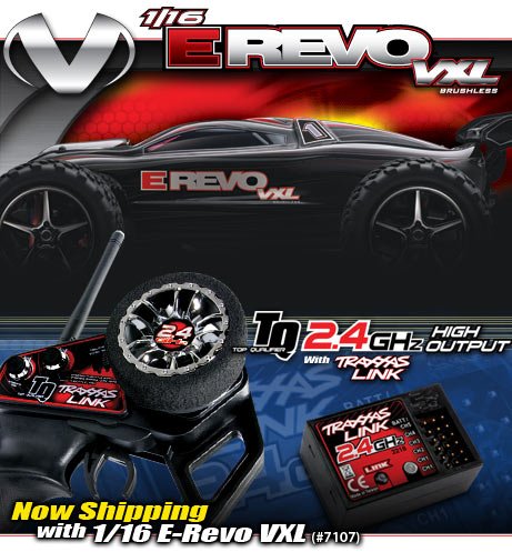 116 E-Revo 4WD VXL RTR w 24 Radio