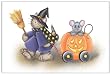 Halloween Fun (Kitty & Mouse) - Children's Wall Art and Nursery Wall D��cor